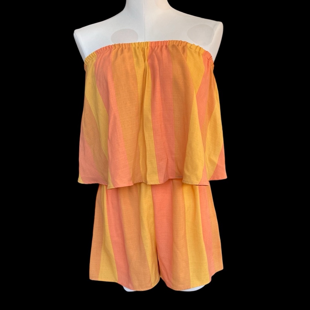 Show Me Your Mumu Thelma Romper small striped